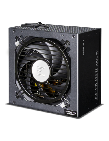 Zalman ACRUX II unidad de fuente de alimentación 1000 W 24-pin ATX ATX Negro
