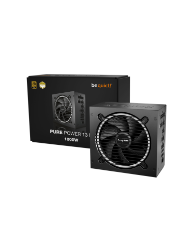 be quiet! Pure Power 13 M | 1000W unidad de fuente de alimentación 20+4 pin ATX ATX Negro
