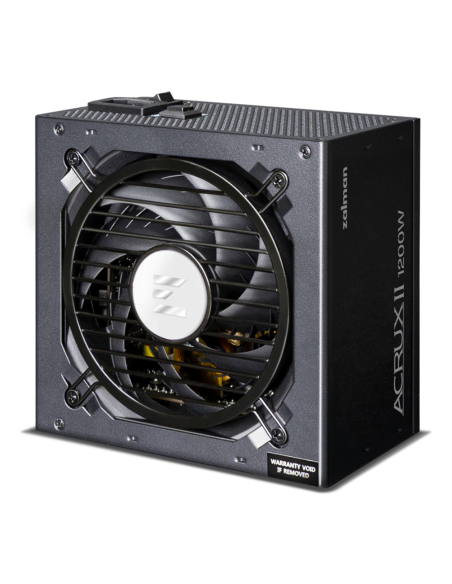 Zalman ACRUX II unidad de fuente de alimentación 1200 W 24-pin ATX ATX Negro