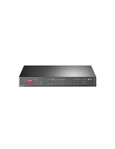 TP-Link TL-SG1210MP switch No administrado Gigabit Ethernet (10/100/1000) Energía sobre Ethernet (PoE) Negro