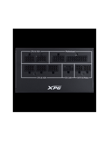 XPG COREREACTOR II VE 850W unidad de fuente de alimentación 24-pin ATX ATX Negro