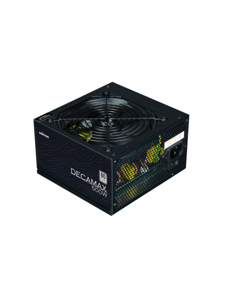 Zalman Decamax unidad de fuente de alimentación 500 W ATX Negro
