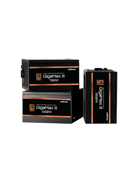 Zalman GigaMax III unidad de fuente de alimentación 850 W ATX Negro