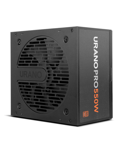 NOX Urano Pro unidad de fuente de alimentación 550 W 20+4 pin ATX ATX Negro, Naranja