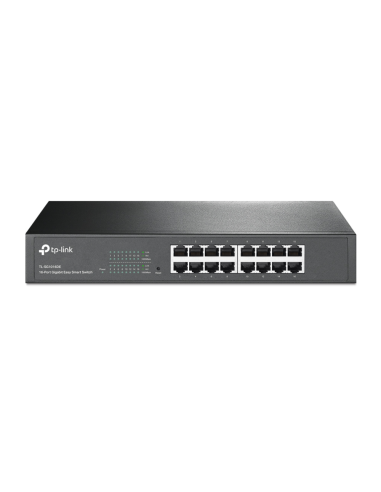 TP-Link TL-SG1016DE Gestionado L2 Gigabit Ethernet (10/100/1000) 1U Negro