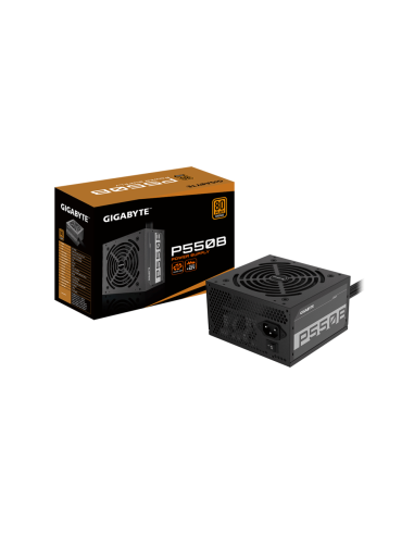 GIGABYTE P550B unidad de fuente de alimentación 550 W 20+4 pin ATX ATX Negro