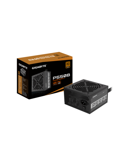 GIGABYTE P550B unidad de fuente de alimentación 550 W 20+4 pin ATX ATX Negro