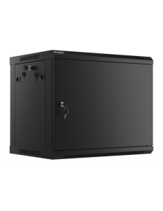 Lanberg WF01-6409-00B armario rack 9U Bastidor de pared Negro