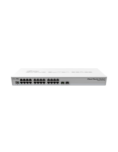 Mikrotik CRS326-24G-2S+RM switch Gestionado L2 Gigabit Ethernet (10/100/1000) Gris