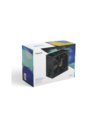 TooQ TQAPOLO-700SP unidad de fuente de alimentación 700 W 20+4 pin ATX ATX Negro