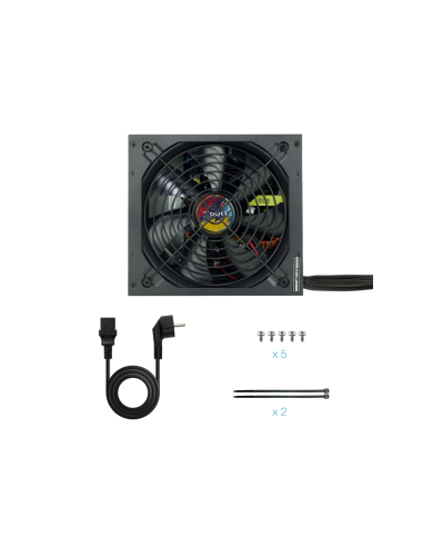 TooQ TQAPOLO-750SP unidad de fuente de alimentación 750 W 20+4 pin ATX ATX Negro