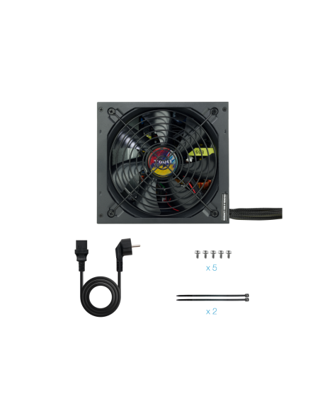 TooQ TQAPOLO-750SP unidad de fuente de alimentación 750 W 20+4 pin ATX ATX Negro