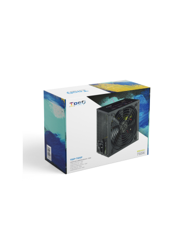 TooQ TQAPOLO-750SP unidad de fuente de alimentación 750 W 20+4 pin ATX ATX Negro
