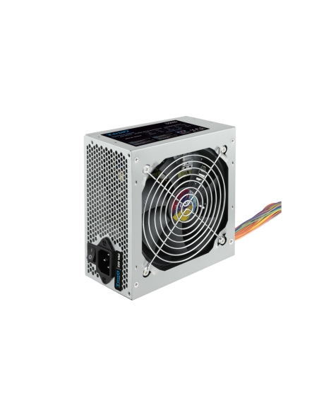 TooQ TQAPOLO-500SP unidad de fuente de alimentación 500 W 20+4 pin ATX ATX Plata