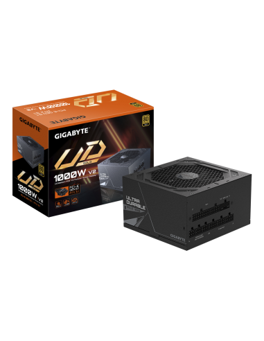 GIGABYTE UD1000GM PG5 V2 Fuente de Alimentación – PCIe Gen 5.1, 80 PLUS Gold, Diseño completamente modular, Ventilador de 120 mm