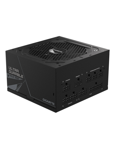 GIGABYTE UD850GM PG5 V2 Fuente de Alimentación – PCIe Gen 5.1, 80 PLUS Gold, Diseño completamente modular, Ventilador de 120 mm,