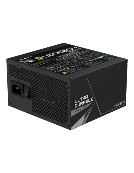 GIGABYTE UD750GM PG5 V2 Fuente de Alimentación – PCIe Gen 5.1, 80 PLUS Gold, Diseño completamente modular, Ventilador de 120 mm,