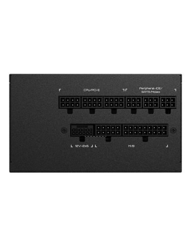 GIGABYTE UD750GM PG5 V2 Fuente de Alimentación – PCIe Gen 5.1, 80 PLUS Gold, Diseño completamente modular, Ventilador de 120 mm,