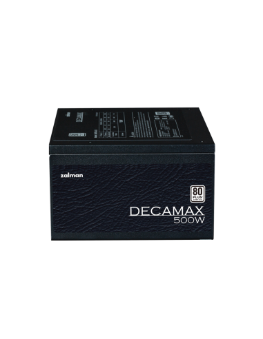 Zalman Decamax unidad de fuente de alimentación 500 W ATX Negro