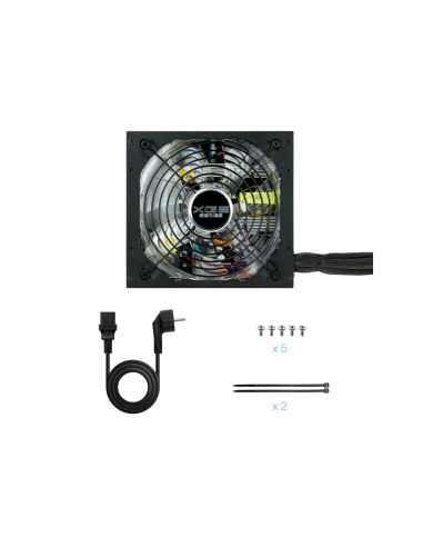 TooQ TQXGEII-700SAP unidad de fuente de alimentación 700 W 20+4 pin ATX ATX Negro