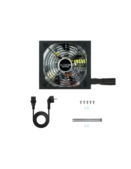 TooQ TQXGEII-700SAP unidad de fuente de alimentación 700 W 20+4 pin ATX ATX Negro