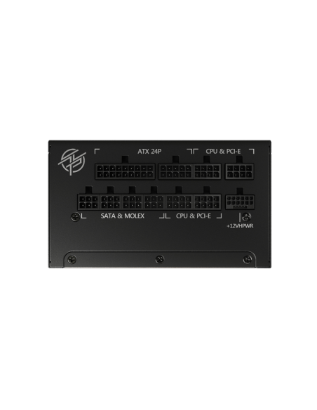MSI MPG A1000G PCIE5 unidad de fuente de alimentación 1000 W 20+4 pin ATX ATX Negro