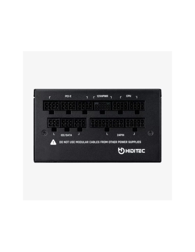 Hiditec GDX1050 v2 unidad de fuente de alimentación 1050 W 20+4 pin ATX ATX Negro