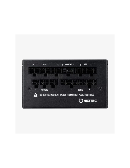 Hiditec GDX1050 v2 unidad de fuente de alimentación 1050 W 20+4 pin ATX ATX Negro