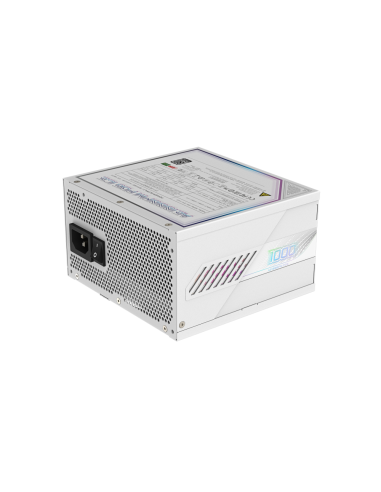 GIGABYTE AORUS ELITE P1000W ICE Fuente de Alimentación - PCIe 5.0, 80 PLUS Platinum, Diseño completamente modular, Ventilador de