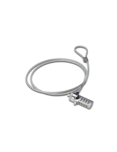 Ewent EW1241 cable antirrobo Plata 1,5 m 2