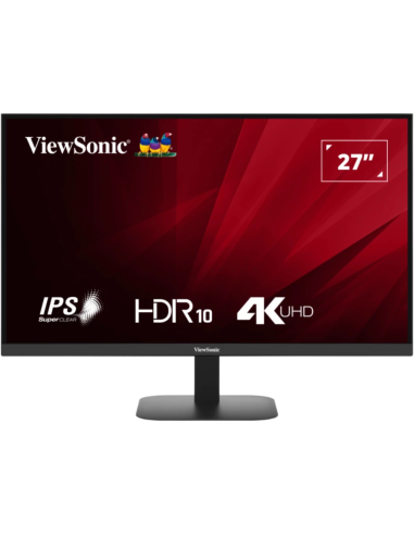 Viewsonic VA VA2708-4K-HD pantalla para PC 68,6 cm (27") 3840 x 2160 Pixeles 4K Ultra HD LED Negro