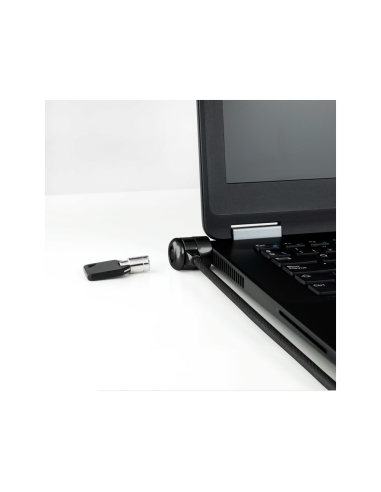 TooQ Cable de Seguridad con Llave para Portátiles 1.5 metros, Gris Oscuro