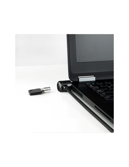 TooQ Cable de Seguridad con Llave para Portátiles 1.5 metros, Gris Oscuro