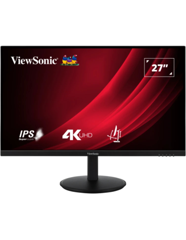 Viewsonic VG Series VG2708-4K pantalla para PC 68,6 cm (27") 3840 x 2160 Pixeles 4K Ultra HD LED Negro