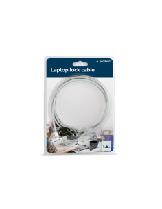 Gembird LK-K-01 cable antirrobo Plata 1,8 m