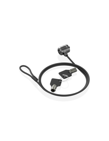 AISENS ASLK-D40K04-BK cable antirrobo Negro 1,5 m