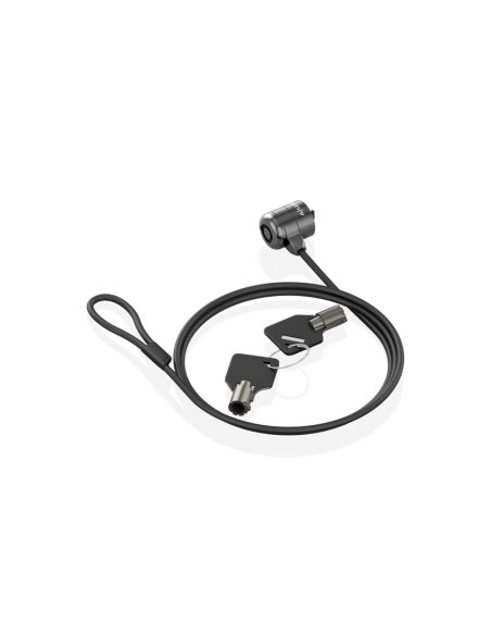 AISENS ASLK-D40K04-BK cable antirrobo Negro 1,5 m
