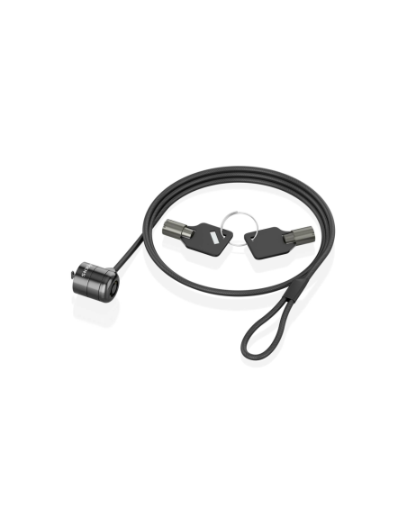 AISENS ASLK-D40K04-BK cable antirrobo Negro 1,5 m