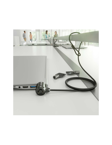 AISENS ASLK-D40K04-BK cable antirrobo Negro 1,5 m