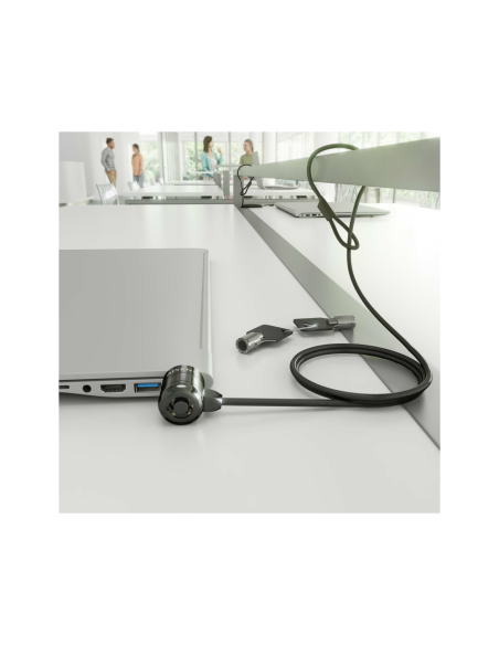 AISENS ASLK-D40K04-BK cable antirrobo Negro 1,5 m