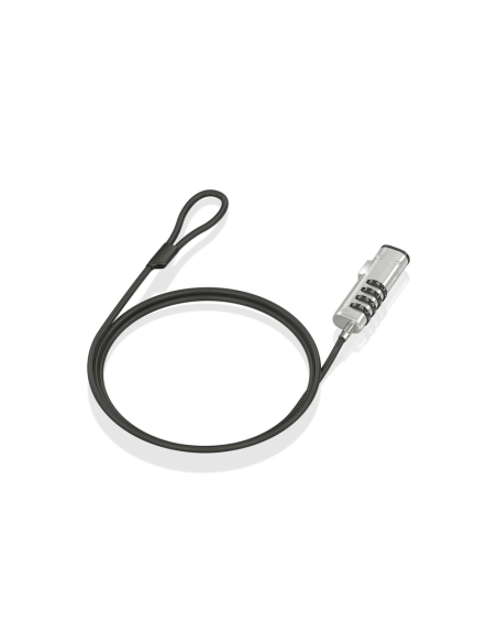 AISENS ASLK-D50N05-BK cable antirrobo Negro 1,5 m