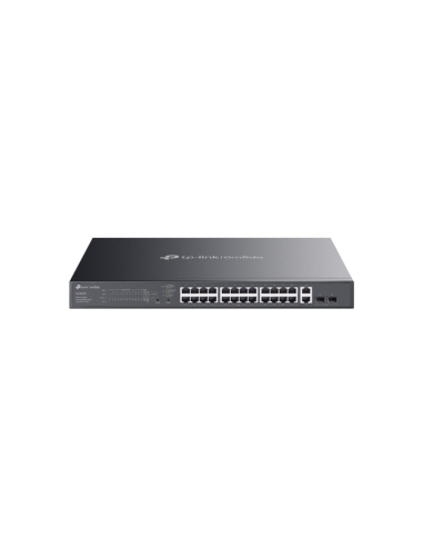 TP-Link Omada ES228GMP switch Gestionado L2 Gigabit Ethernet (10/100/1000) Energía sobre Ethernet (PoE) Negro