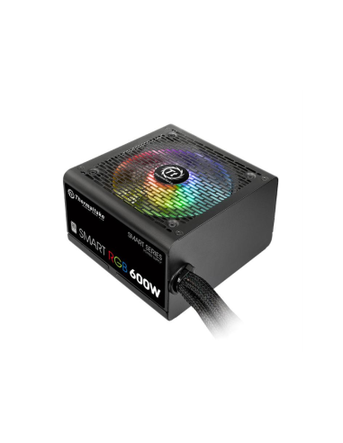 Thermaltake Smart RGB unidad de fuente de alimentación 600 W 20+4 pin ATX ATX Negro