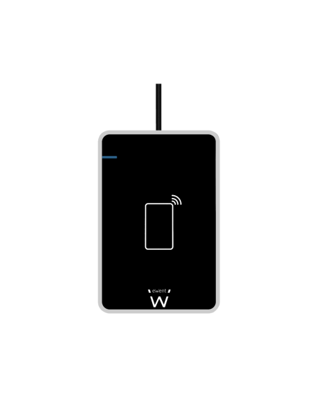 Ewent EW1053 lector de tarjeta magnética USB Negro