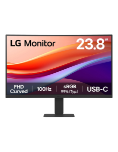 LG 24U421A-B pantalla para PC 60,5 cm (23.8") 1920 x 1080 Pixeles Full HD LED Negro