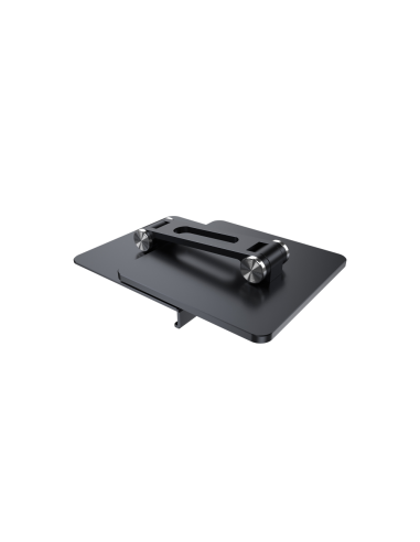 AISENS Soporte de Sobremesa Tamaño XXL Ajustable (2 Pivotes) para Movil / Tablet, Gris