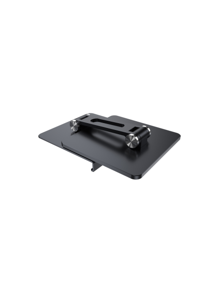 AISENS Soporte de Sobremesa Tamaño XXL Ajustable (2 Pivotes) para Movil / Tablet, Gris