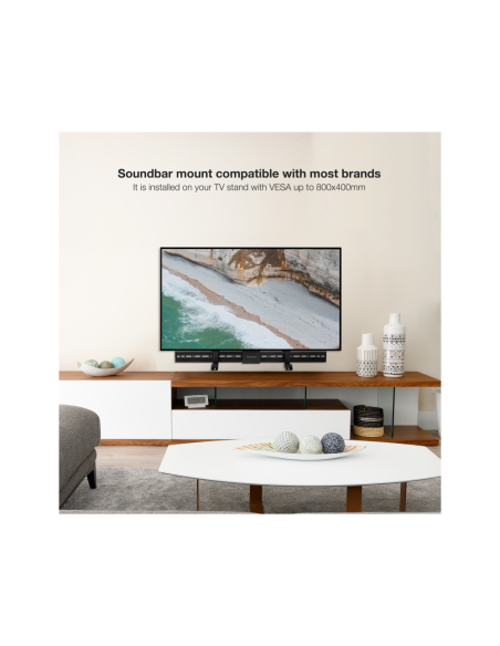 TooQ TQSBM-01 kit de montaje Negro