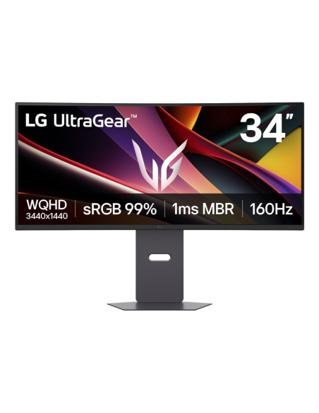 LG 34G600A-B pantalla para PC 86,4 cm (34") 3440 x 1440 Pixeles Wide Quad HD LCD Negro