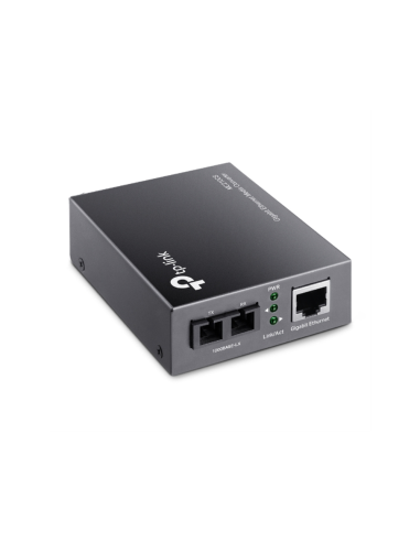 TP-Link MC210CS convertidor de medio 1000 Mbit/s 1310 nm Monomodo Negro